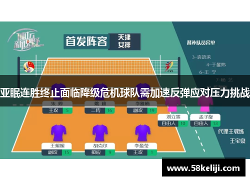 亚眠连胜终止面临降级危机球队需加速反弹应对压力挑战